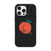 iPhone 16 Pro Max Impact Ring Stand Case MagSafe Compatible Peach