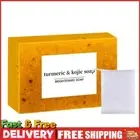 Lemon Turmeric Kojic Acid Soap Face & Body Soap 100g with Foaming Net for Women