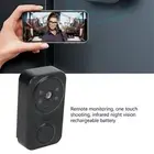 Wireless Doorbell Camera 2 Way Sound App Control Hd Infrared Night Vision Wi AUU