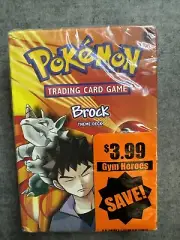Pokémon Card Gym Heroes, Brock Theme Deck 1999-2000, Sealed