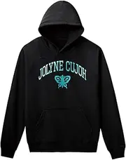 アルマビアンカ(Armabianca) Anime JoJo's Bizarre Adventure Stone Ocean Sumirin Kujo Foil Print Hoodie Women's XXXL