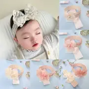 Baby Kids Lace Bow Newborn Elastic Hair Bands Headband Headwear Turban Fashion