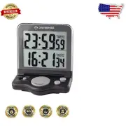 Versatile 2-Channel Jumbo Digit Digital Timer with Alarm - AAA Battery Included