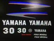 Yamaha Outboard 30 hp Decal Sticker Kit Marine vinyl