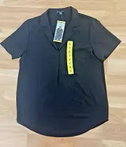 Hilary Radley Ladies' Blouse S/ Black New With Tags