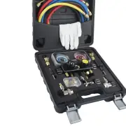 Professional HVAC R410A Manifold Gauge Set for Efficient Refrigerant Management