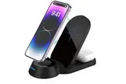 TEGAL Wireless Charger Stand, 3 in 1 Foldable Wireless Charging Station for iPhone