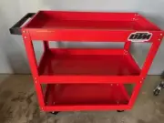 Red Tool Trolley, 3 Shelves ( TBBC )
