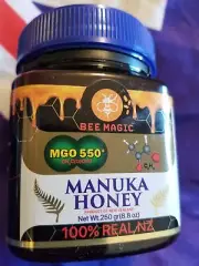 MANUKA HONEY MGO550+ Bee Magic 8.8 oz( 250 gr), Kosher, Single barrel batch