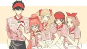 Anime shin megami tensei persona amamiya ren Playmat Gaming Mat Desk 6579