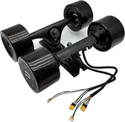 Dual Motor Set for Electric Skateboard 90mm Powered 10S 36V DIY Brushless Hub Motor Kit for Longboard Upgraded 77kv 400W 30 mph top Speed Skateboarding Equipment