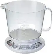 Propert Mechanical Kitchen Scale with Jug Mechanical Kitchen Scale, White, 927