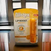 New Blistex Lip Boost Immunity Lip Balm,Vitamin C Coconut Oil & Beeswax, 0.13 Oz