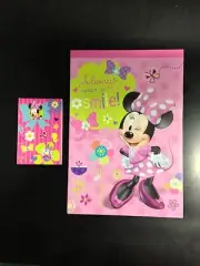 Disney Junior Minnie Mouse Sketchbook Notepad & Memo Pad Set