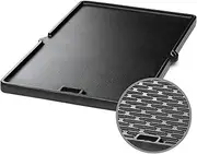 [weber] Cast Iron Griddle for Summit Grills, Black