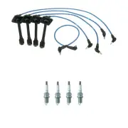 NGK 5mm Wire Set 4 Iridium Spark Plug Kit For Toyota RAV4 2.0 4L DOHC 3S-FE 1997 (for: Toyota)