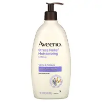 在飛比找iHerb優惠-[iHerb] Aveeno 壓力舒緩保溼乳，薰衣花草香，1