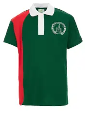 Snr Boys Sports Polo Bottle/Red
