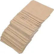 Healeved 100 Pcs Breathable Ginger Paste Ginger Body Pads Cervical Hot Patch Ginger Patch for Body Cleansing Neck Warmer Heating Pad Shoulder Heat Pad Foot Care Pads Wormwood Moxa