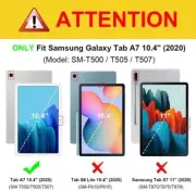 Samsung Galaxy Tab A7 10.4 inch 2020 Tab A7 PU Leather Stand Case with Case for