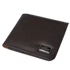 Leather Wallet for Men RFID Blocking Minimalist Vegan Leather Slim Sleek Thin...