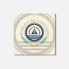 Cape Verde Coat Of Arms 4'' X 4'' Square Wooden Coaster