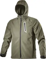 Diadora Utility Sail Softshell, workwear jacket unisex , color: Olive , size: XL