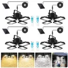 Solar Pendant Light Outdoor Indoor LED Solar Powered Motion Sensor Shed Light