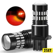 4x AUXITO 7440 7443 Red Strobe LED Blinking Flash Brake Tail Light/Parking Bulb (for: Renault)