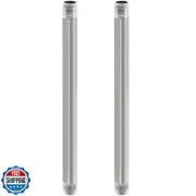 GeilSpace 3/4" x 16" Stainless Steel Pipe, 304 Pipe Nipple Fits Standard 3/4