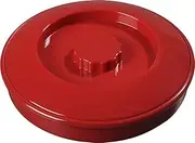 Carlisle Foodservice Products CFS 047505 Stackable Tortilla Server w/Lid, 7-1/4" / 2", Red