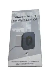 Window Mount Compatible with Wyze Cam OG Strong Adhesive Mounting Bracket