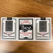 BEE 1902 Playing Cards SILVER (RARE) Acorn Back for Conjuring Arts 2011 - NEW*