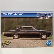 CARD ONLY: Johnny Lightning Trading Card 1965 Pontiac GTO