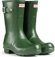 [HUNTER] Women's Boots Original Short Snow Rain Boots Water Boots Unisex - Green - 9, Green, 9