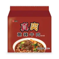 在飛比找樂天市場購物網優惠-維力 真爽蔥辣牛肉風味麵75g(5入)/袋【康鄰超市】