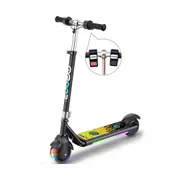 Kids Electric Scooter with Flashing LED Lights Bluetooth Speaker H30 Max by GYROOR