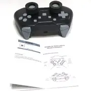 Wireless Switch Controller Remote Joystick Gamepad Nintendo N-Switch Black Gray