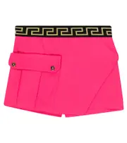 [Versace Kids] Versace Kids Greca shorts Y 14 pink