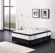 [Breeze] Mattress Bed King Size Plush Memory Foam Euro Top 5 Zone Pocket Spring Organic Cotton 32cm