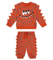 [Stella McCartney Kids] Stella McCartney Kids Baby sweatshirt and sweatpants set M 3 red