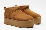 Ugg Australia Classic Ultra Mini Platform Chestnut US8 NWB