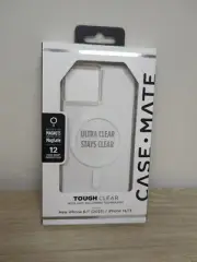 Case-Mate Tough Clear MagSafe Case For iPhone 14/13- Clear, 6.1"