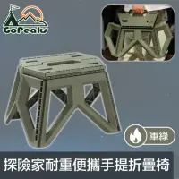 在飛比找momo購物網優惠-【GoPeaks】探險家戶外露營耐重便攜折疊椅/輕便手提摺合