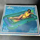Vintage 1999 Intex Wet Set Dazzler Inflatable Pool Lounge Float Rainbow #58804