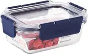 Top Class Glass With Tritan Lid Rectangular - 380ml