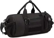 UNISTRENGH Tactical Duffle Cylinder Packs Tote MOLLE Handbag Gear Military Travel Carry On Shoulder Barrels Messenger Bags Small Valise