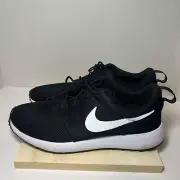 Nike Roshe Golf Shoes Mens Sz 9.5 Next Nature Black White Roshe Run DV1202-010