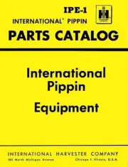 International Brown 900 ferguson TO 20 30 35 65 Ford Pippin Backhoe Parts Manual