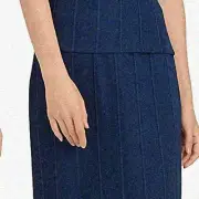 ChicStitch Duo: Women's Knit Shirt & Pull-On Skirt Sewing Kit, Design S9226, Siz